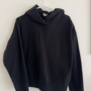 WMNS Oversized Black Hoodie